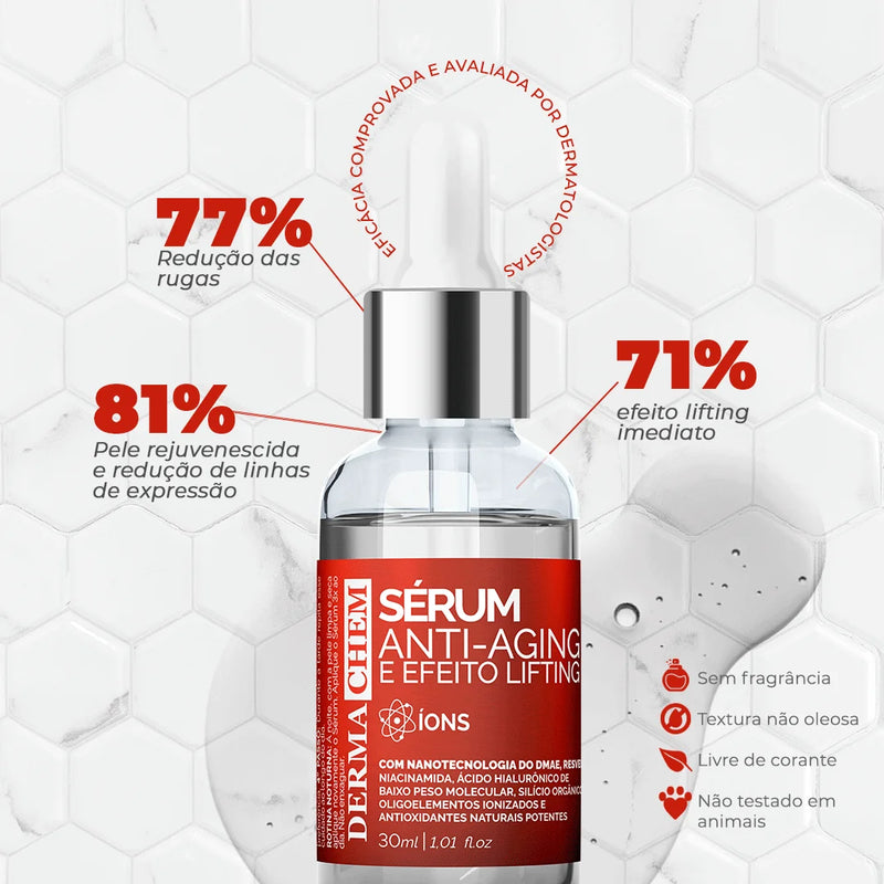 Sérum Anti-Aging e Efeito Lifting - Dermachem 30 ml